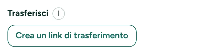 Il blocco Trasferisci nei dettagli di un’abitazione.