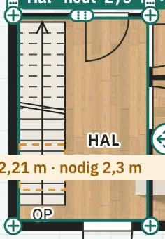 Gekozen ruimte
